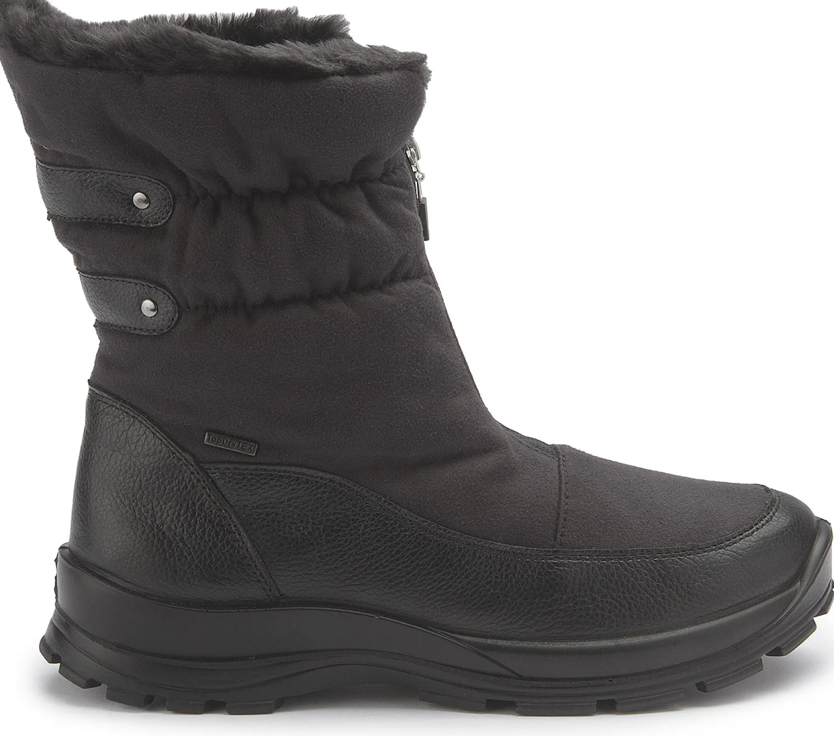 Stiefeletten|Boots|Romika Winterboot in Übergrößen Schwarz