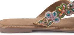 Sandalen|Zehentrenner|Horsch Schuhe Zehentrenner in Übergrößen Multicolor