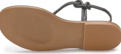 Zehentrenner|Sandalen|Horsch Schuhe Zehentrenner in Übergrößen Schwarz