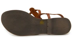 Zehentrenner|Sandalen|Horsch Schuhe Zehentrenner in Übergrößen Braun