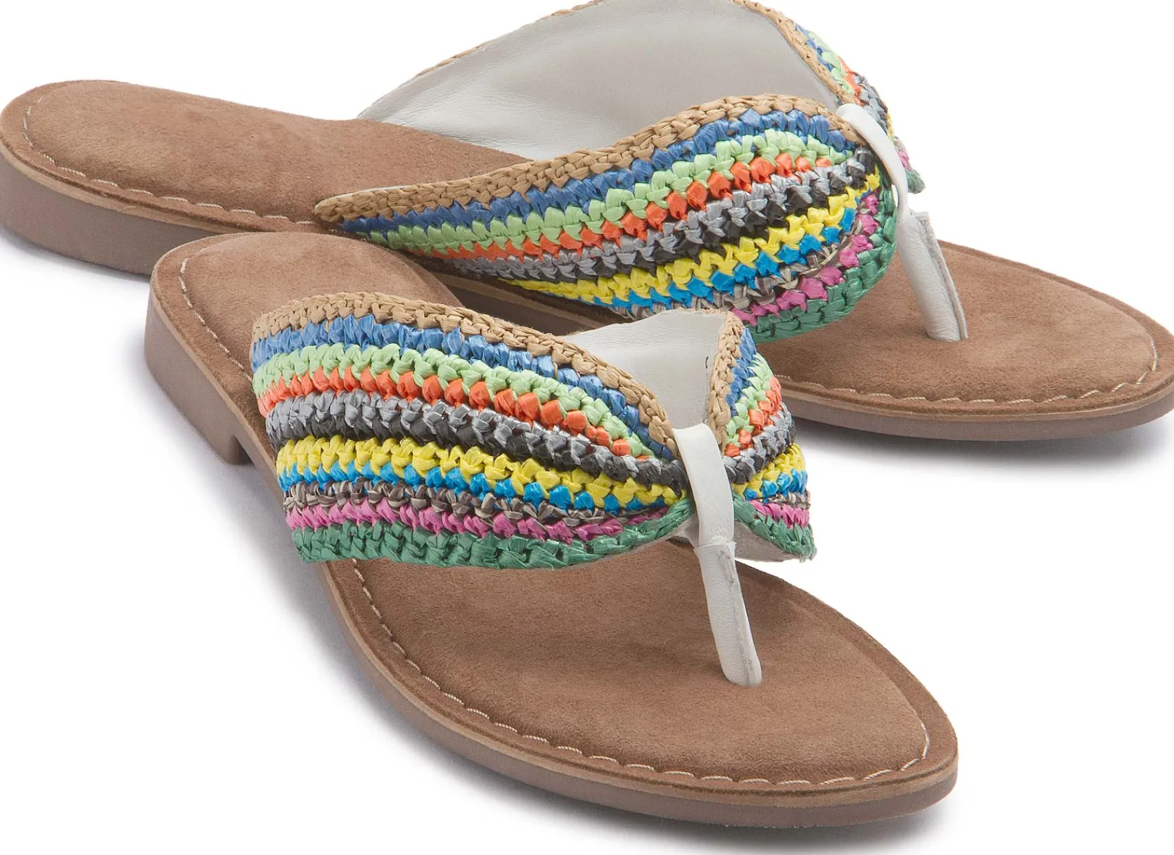 Zehentrenner|Sandalen|Horsch Schuhe Zehentrenner in Übergrößen