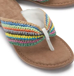 Zehentrenner|Sandalen|Horsch Schuhe Zehentrenner in Übergrößen