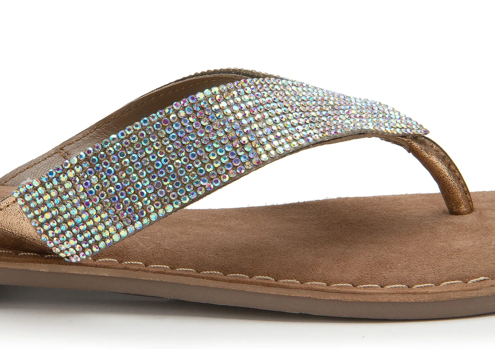 Zehentrenner|Sandalen|Horsch Schuhe Zehentrenner in Übergrößen Multicolor