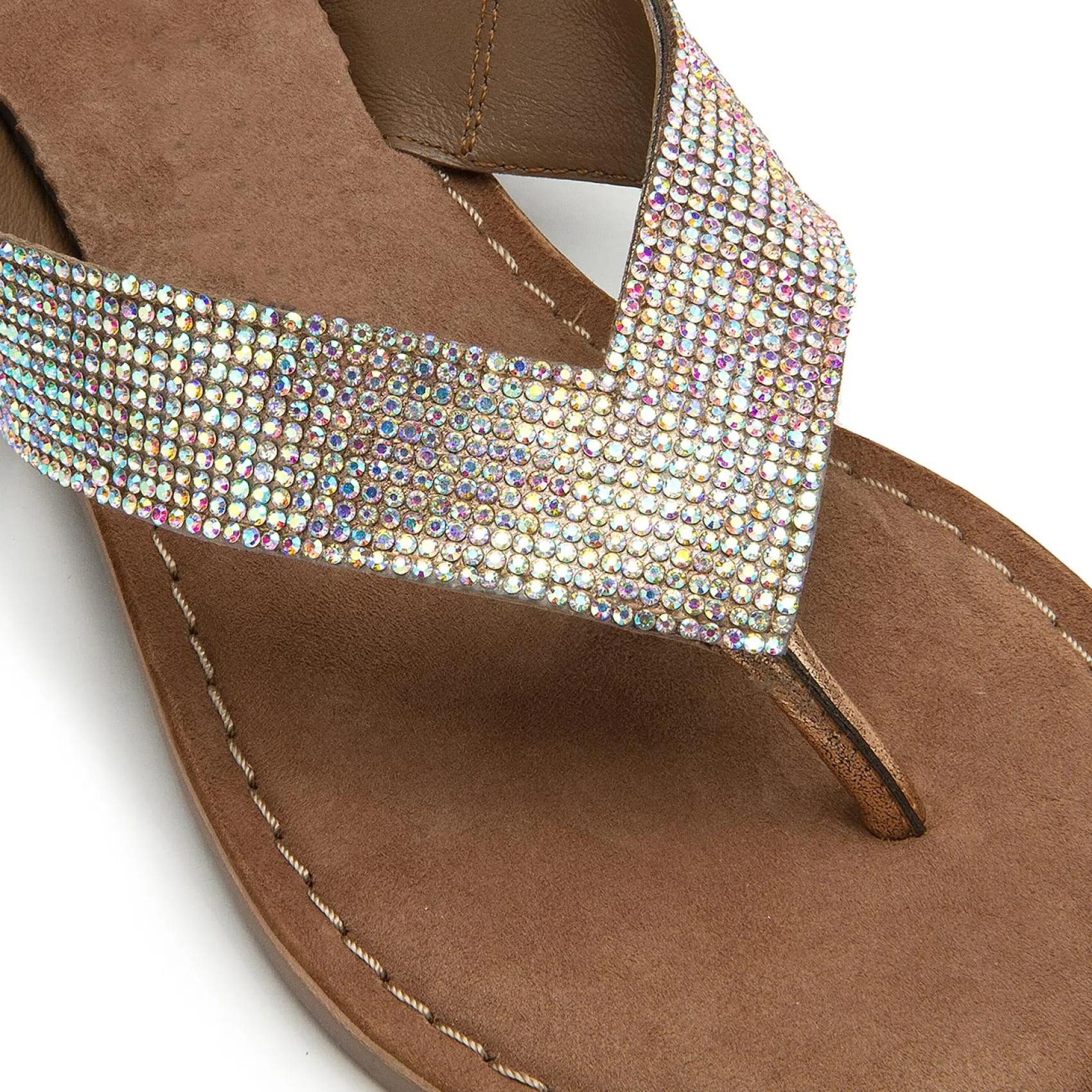 Zehentrenner|Sandalen|Horsch Schuhe Zehentrenner in Übergrößen Multicolor