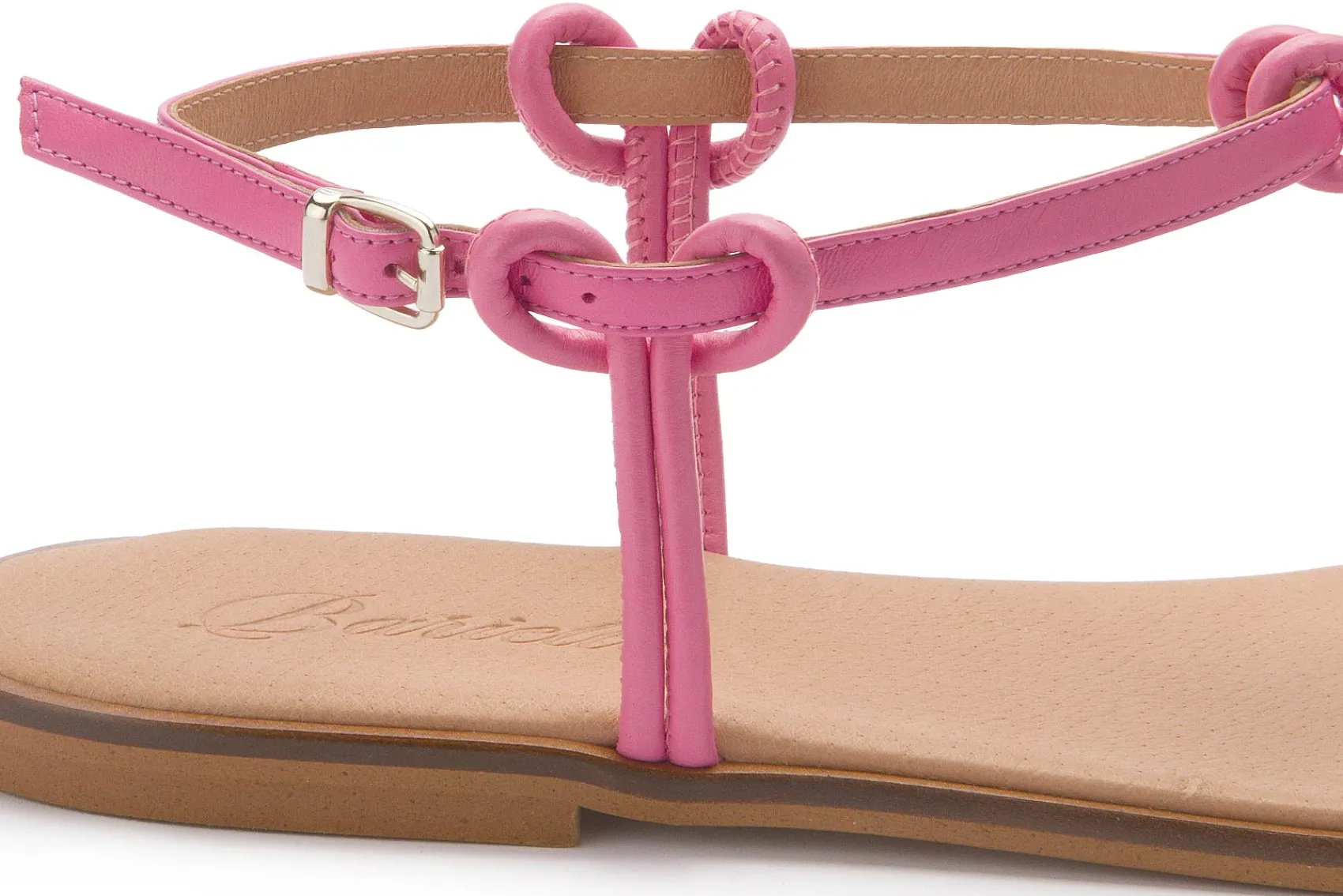 Zehentrenner|Sandalen|Horsch Schuhe Zehentrenner in Übergrößen Pink