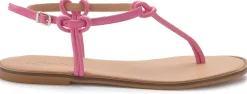 Zehentrenner|Sandalen|Horsch Schuhe Zehentrenner in Übergrößen Pink