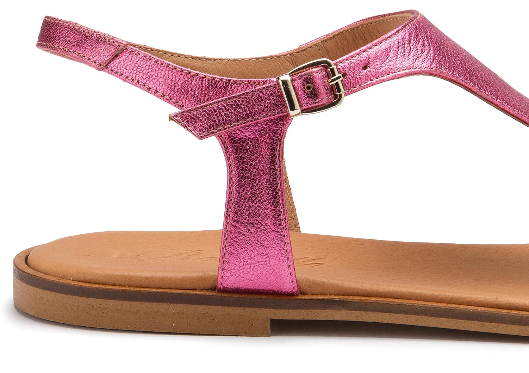 Zehentrenner|Sandalen|Horsch Schuhe Zehentrenner in Übergrößen Pink