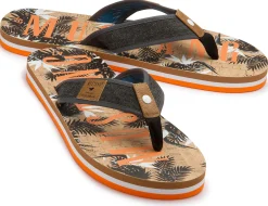 Sandalen|Mustang Herren Zehentrenner in Übergrößen