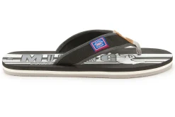 Sandalen|Sandalen|Mustang Herren Zehentrenner in Übergrößen Schwarz