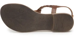 Zehentrenner|Sandalen|Horsch Schuhe Zehentrenner in Untergrößen Braun
