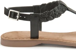 Zehentrenner|Sandalen|Horsch Schuhe Zehentrenner in Untergrößen Schwarz