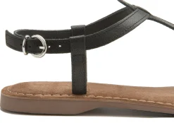 Zehentrenner|Sandalen|Horsch Schuhe Zehentrenner in Untergrößen Schwarz