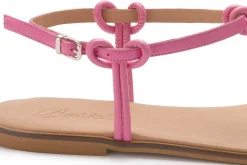 Zehentrenner|Sandalen|Horsch Schuhe Zehentrenner in Untergrößen Pink