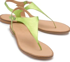 Zehentrenner|Sandalen|Horsch Schuhe Zehentrenner in Untergrößen Grün